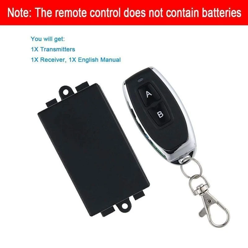 KTNNKG 433MHz 220V Lampe Drahtloser Fernbedienungsschalter EIN / AUS AC110V Fernbedienung Empfänger Sender Für LED-Glühbirne DIY