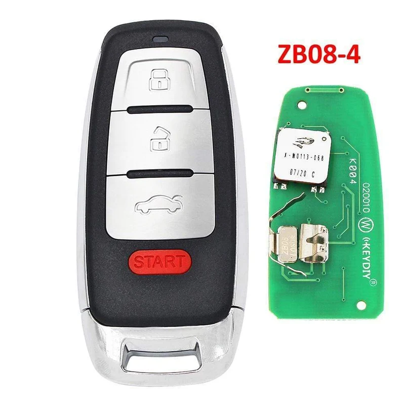 Smart Remote Key ZB08-3 ZB08-4 ZB14-4 ZB14-5 ZB12-4 ZB15 ZB16-5 ZB17 ZB21-4 ZB21-5 ZB16 ZB28-3 für KD-X2 Schlüsselgenerator