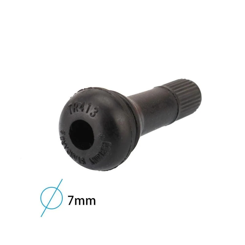 100 STÜCKE TR413 Snap-in Gummi Tubeless Reifen Ventilschäfte Reifen Ersatz Ventilkappe Abdeckung Kit für ATV Fahrrad Motorrad