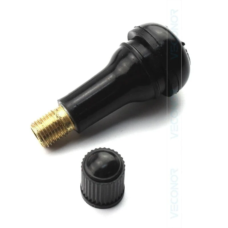 100 STÜCKE TR413 Snap-in Gummi Tubeless Reifen Ventilschäfte Reifen Ersatz Ventilkappe Abdeckung Kit für ATV Fahrrad Motorrad