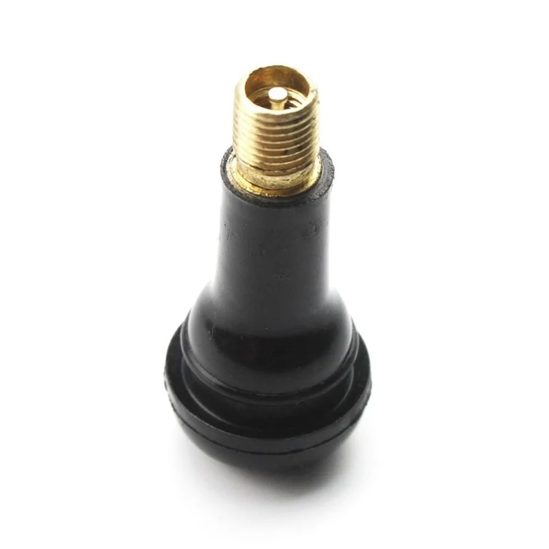 100 STÜCKE TR413 Snap-in Gummi Tubeless Reifen Ventilschäfte Reifen Ersatz Ventilkappe Abdeckung Kit für ATV Fahrrad Motorrad