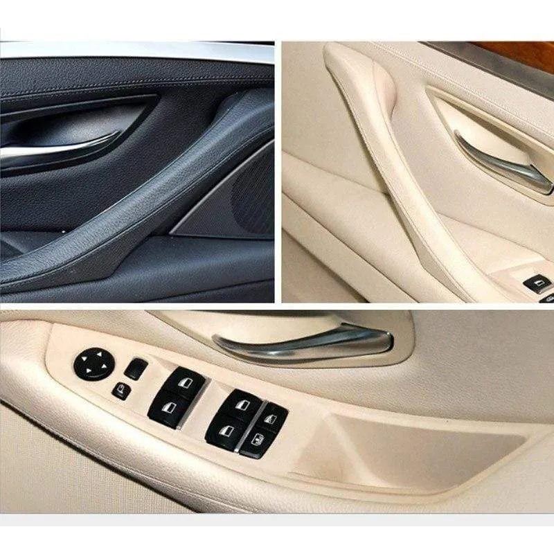 Auto-Styling Linkslenker LHD Für BMW 5er F10 F11 F18 520i Innenraum-Innentürgriffverkleidung Aufbewahrung der Verkleidung B.