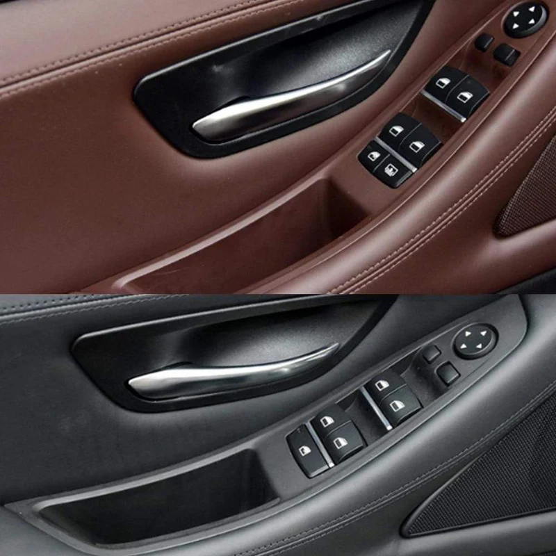 Auto-Styling Linkslenker LHD Für BMW 5er F10 F11 F18 520i Innenraum-Innentürgriffverkleidung Aufbewahrung der Verkleidung B.