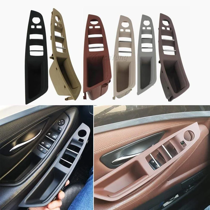 Auto-Styling Linkslenker LHD Für BMW 5er F10 F11 F18 520i Innenraum-Innentürgriffverkleidung Aufbewahrung der Verkleidung B.