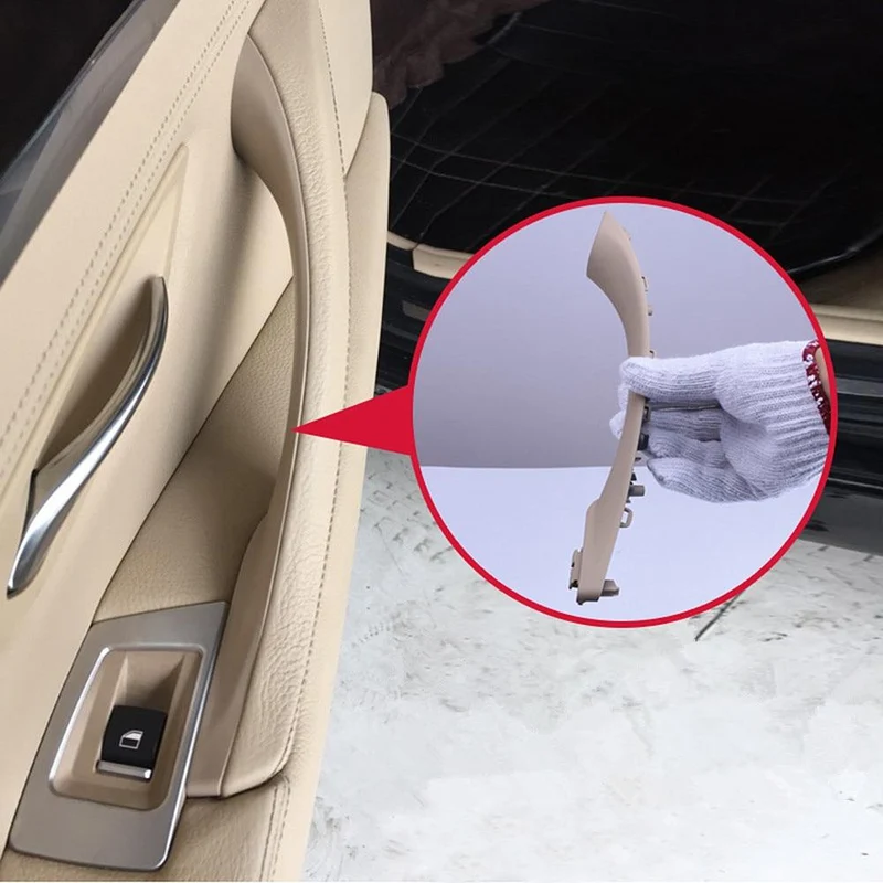 Auto-Styling Linkslenker LHD Für BMW 5er F10 F11 F18 520i Innenraum-Innentürgriffverkleidung Aufbewahrung der Verkleidung B.