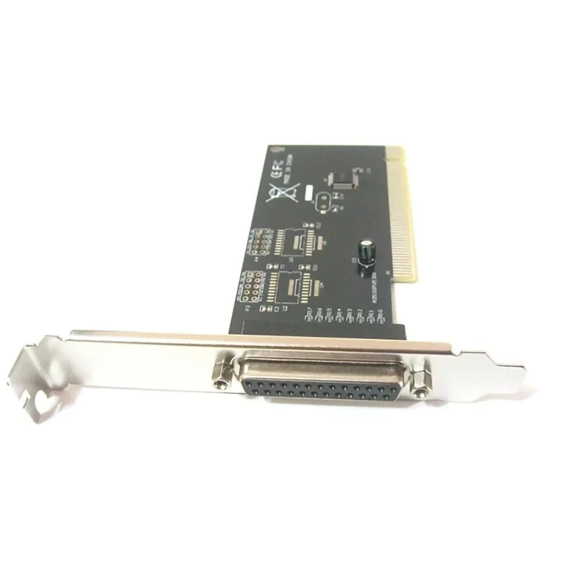 PCI-Erweiterungskarte, 25-polig, parallel, LPT, PCI zu Parallel, DB25, Druckeranschluss, Controllerkarte, Konverter, Adapter