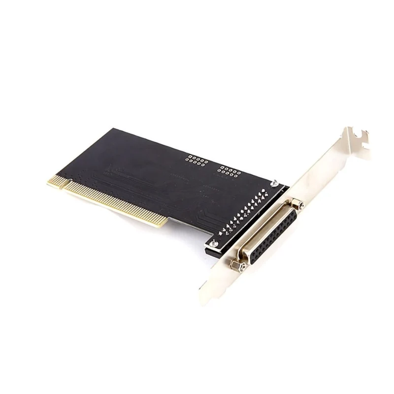 PCI-Erweiterungskarte, 25-polig, parallel, LPT, PCI zu Parallel, DB25, Druckeranschluss, Controllerkarte, Konverter, Adapter