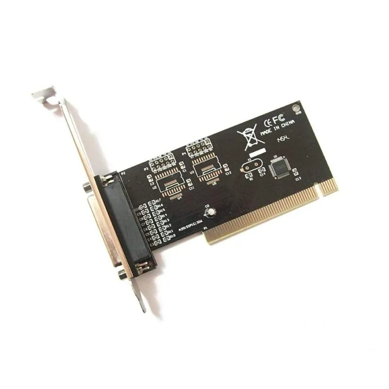 PCI-Erweiterungskarte, 25-polig, parallel, LPT, PCI zu Parallel, DB25, Druckeranschluss, Controllerkarte, Konverter, Adapter