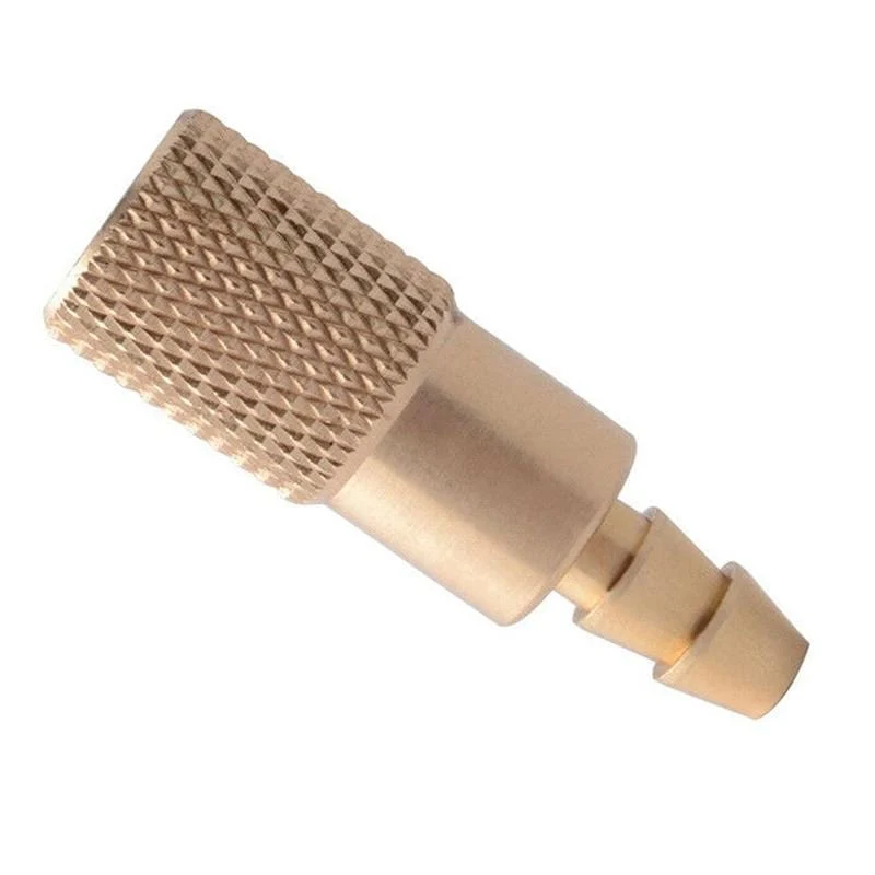 1PC Auto Reifen Klemme Joint Stecker Adapter Auto 6mm Messing Reifen Ventil Joint Inflator Pumpe Ventil