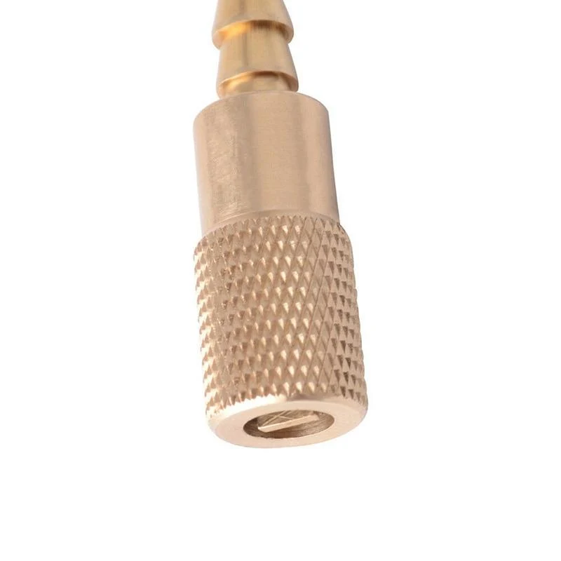 1PC Auto Reifen Klemme Joint Stecker Adapter Auto 6mm Messing Reifen Ventil Joint Inflator Pumpe Ventil