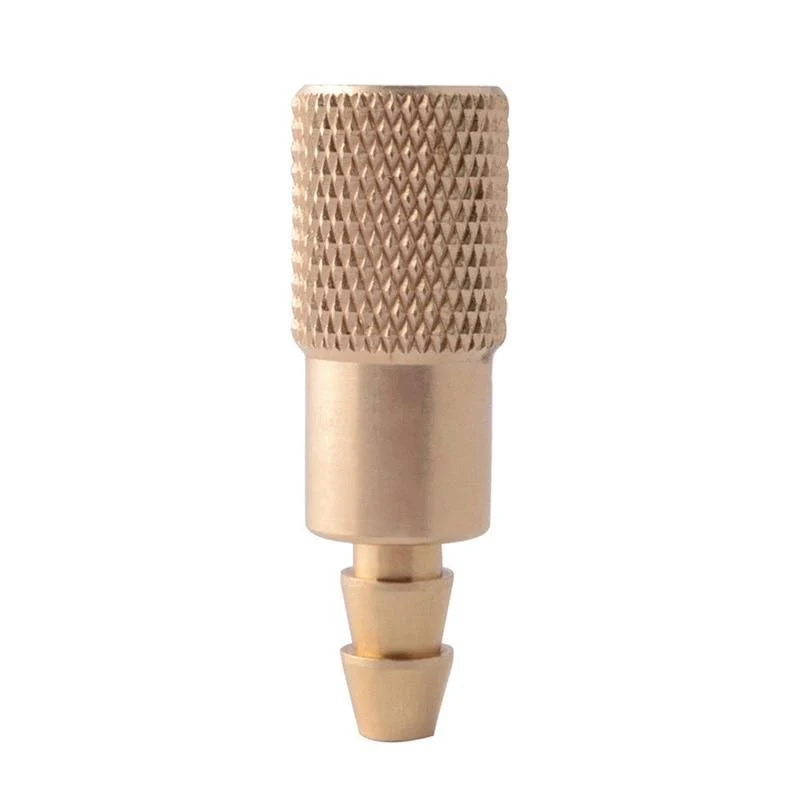 1PC Auto Reifen Klemme Joint Stecker Adapter Auto 6mm Messing Reifen Ventil Joint Inflator Pumpe Ventil