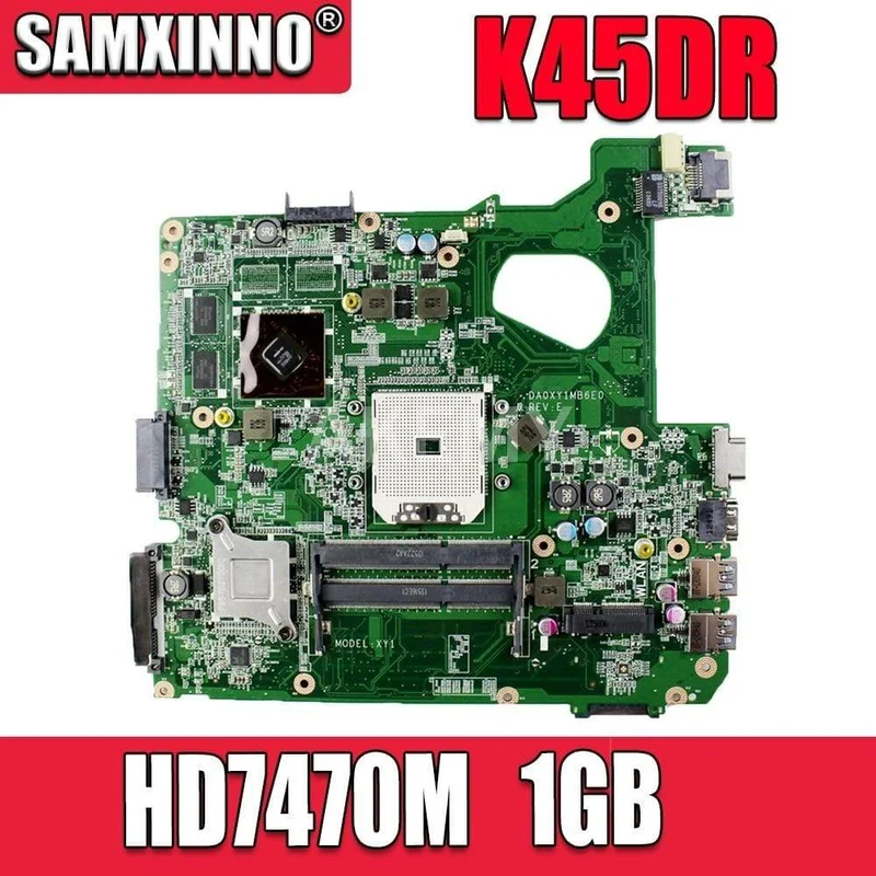 K45DR Motherboard HD7470M 1GB Für Asus A45D A45DR K45D Laptop Motherboard K45DR Mainboard K45DR Motherboard Test 100% ok