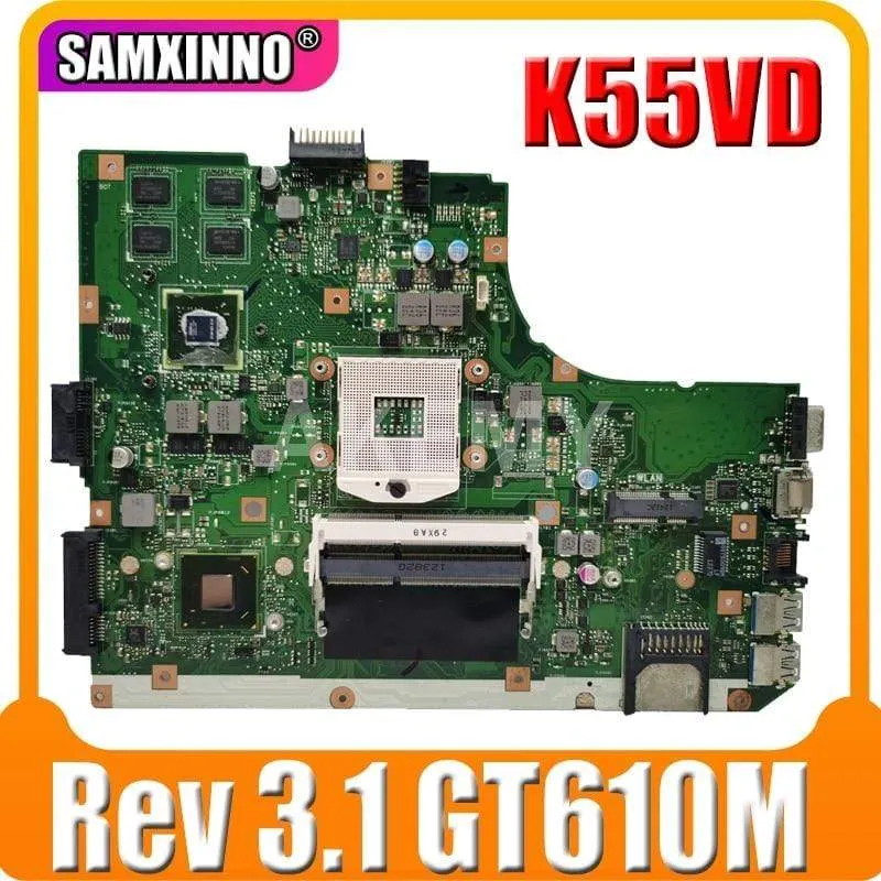 K55VD Motherboard Rev 3.1 GeForce 610M DDR3 Für Asus K55VD A55VD F55VD Laptop Motherboard K55VD Mainboard K55VD Motherboard