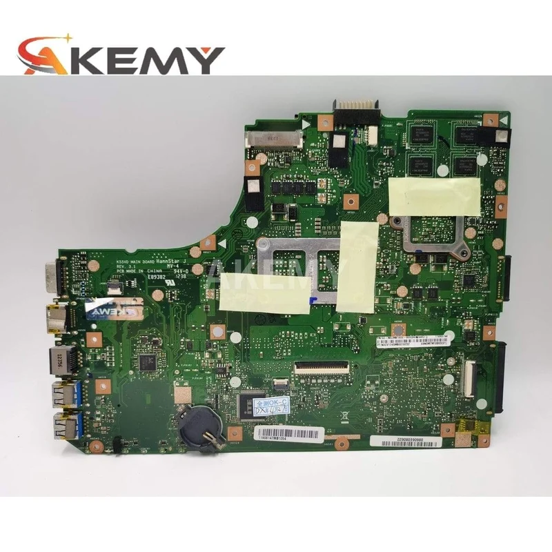 K55VD Motherboard Rev 3.1 GeForce 610M DDR3 Für Asus K55VD A55VD F55VD Laptop Motherboard K55VD Mainboard K55VD Motherboard
