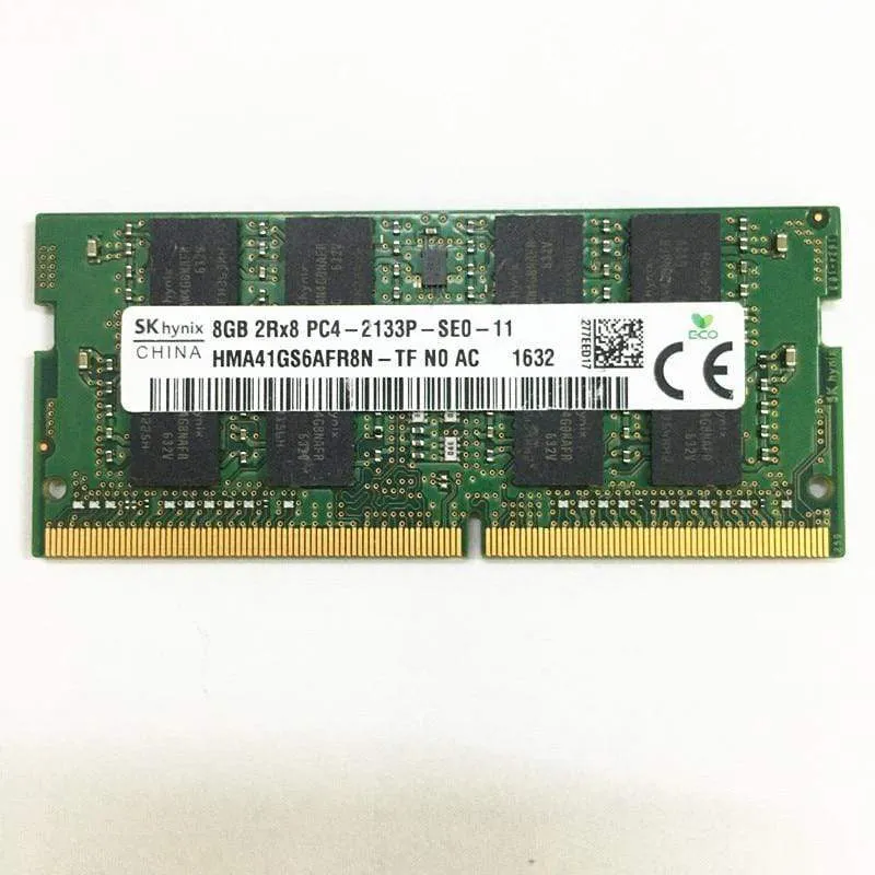DDR4 RAM 8 GB 2133 RAM 8 GB 2RX8 PC4-2133P-SE0 DDR4 Laptop-Speicher in gutem Zustand