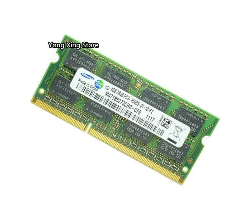 Samsung DDR3 4 GB 1066 MHz Laptop-Speicher PC3-8500S Notebook-RAM 8500 4G SODIMM