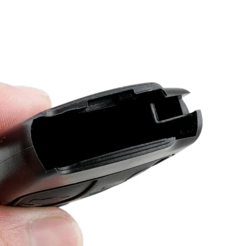 Auto-Fernschlüsselgehäuse, ABS, 3 Tasten, Schlüsseletui, Ersatz für Mercedes Benz W203 W211 W204, Schwarz