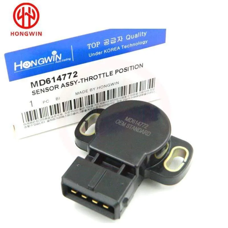 MD614772 Drosselklappensensor passend für MITSUBISHI 3.5 l V6/1.8 l 2.4 l L4 1997–2002 MD614734, TH247, TPS4073