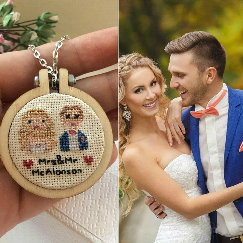 Art Works Nähen Kreuzstich Tasche Kleidung Ohrring Stickrahmen Stickrahmen Ring 15 Arten DIY Handwerk Werkzeug