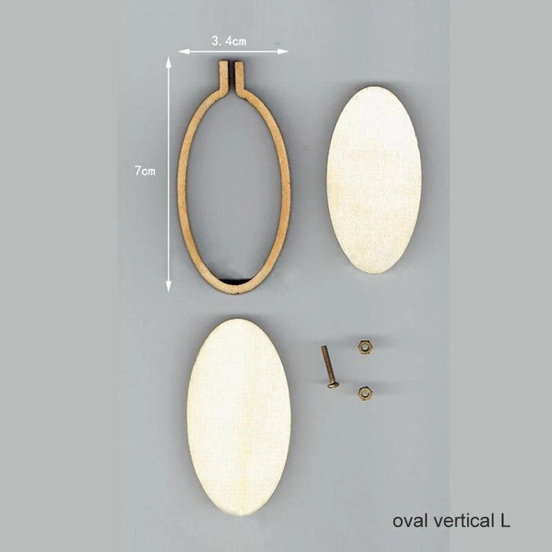 Art Works Nähen Kreuzstich Tasche Kleidung Ohrring Stickrahmen Stickrahmen Ring 15 Arten DIY Handwerk Werkzeug