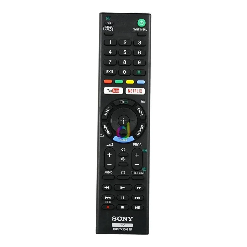 RMT-TX300E Fernbedienung Geeignet für Sony TV LCD-Fernseher 3D-LED-Smart-Controller mit Youtube Netflix-Taste RMT-TX300P Rmf-tx100