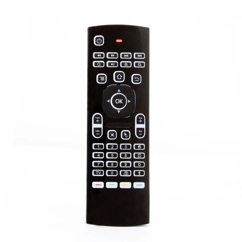 MX3 MX3-L Deutschland Smart Voice Hintergrundbeleuchtung Polen Air Mouse IR 2.4G RF Schweden Fernbedienung Für Großbritannien Niederlande Android TV Box