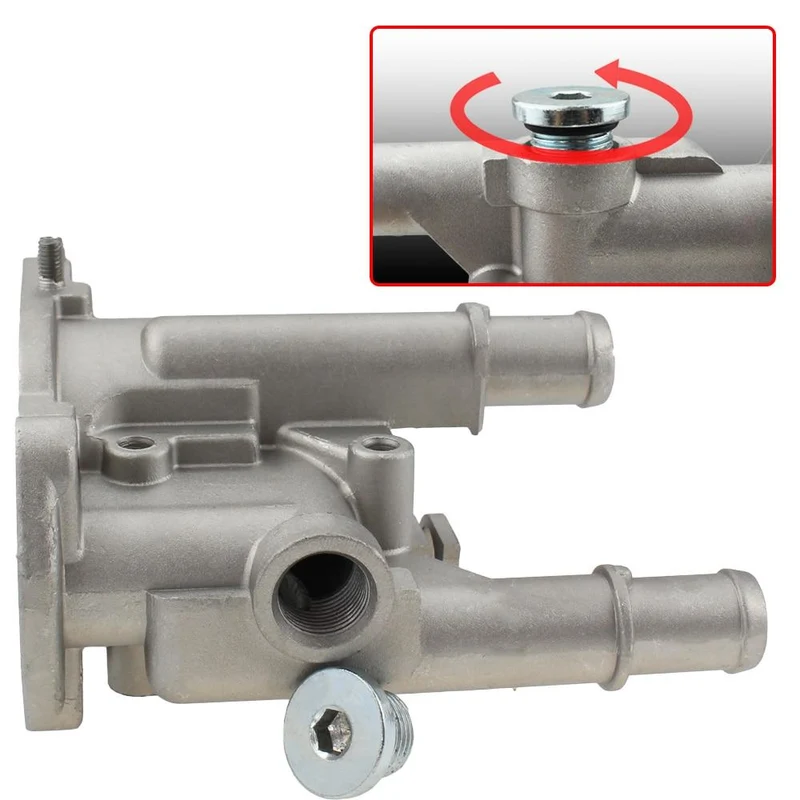 Aluminium Thermostat Gehäusedeckel für Chevrolet Chevy Cruze Aveo Orlando für Opel Astra Zafira Signum Moka 96984103 96817255