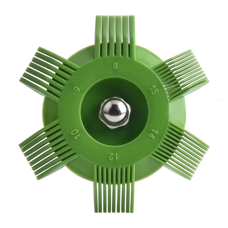 Auto A / C Kühler Kondensator Verdampfer Finne Spule Kamm Klimaanlage Spule Glätteisen Reinigungswerkzeug Auto Cooling System