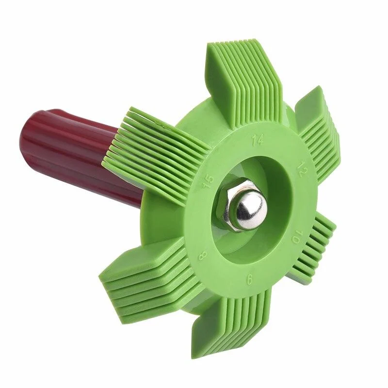 Auto A / C Kühler Kondensator Verdampfer Finne Spule Kamm Klimaanlage Spule Glätteisen Reinigungswerkzeug Auto Cooling System