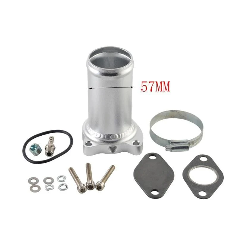57 mm AGR-Ventil-Ersatzrohr, passend für Audi Seat VW 1.9 TDI 130/160 PS, 2.25 Zoll Diesel-AGR-Löschsätze