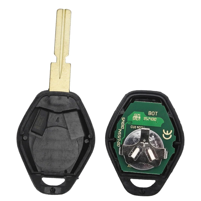 EWS System Auto Funkschlüssel für BMW E38 E39 E46 X3 X5 Z3 Z4 1/3/5/7 Serie 315/433MHz ID44 Chip Keyless Entry Transmitter