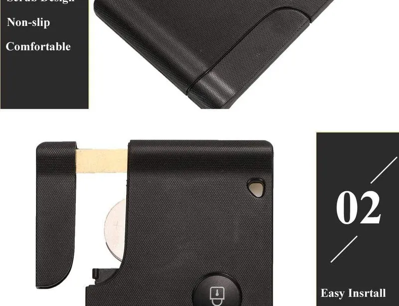 Smart Key Card für Renault Megane II Scenic II Grand Scenic 2003-2008 433 MHz PCF7947 Chip ID46 3-Tasten-Fernbedienung Leiterplatte Ultraschall
