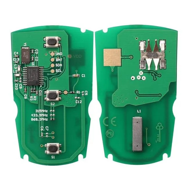 Auto-Fernbedienung Smart Key 315Mhz / 433 / 868MHz für BMW 1/3/5/7 Serie CAS3 X5 X6 Z4 Auto Keyless Control Transmitter Chip