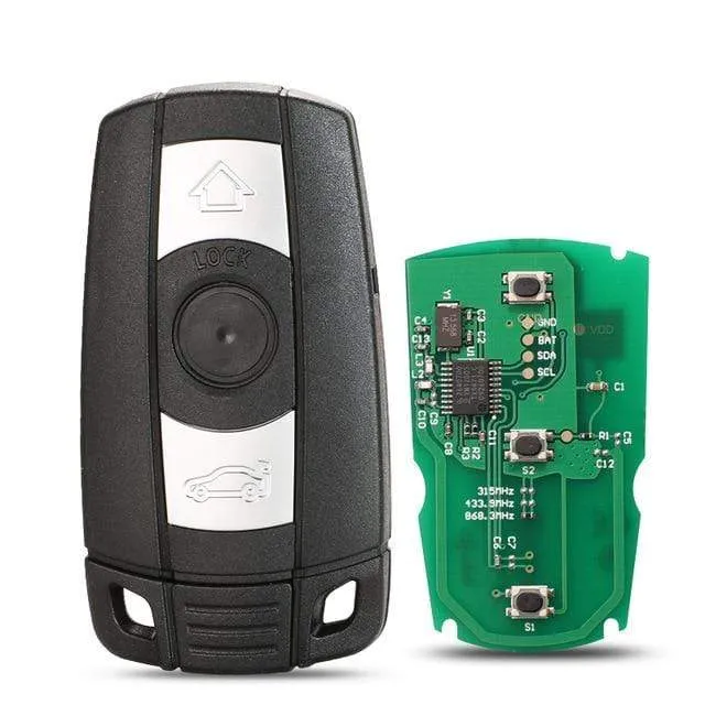 Auto-Fernbedienung Smart Key 315Mhz / 433 / 868MHz für BMW 1/3/5/7 Serie CAS3 X5 X6 Z4 Auto Keyless Control Transmitter Chip