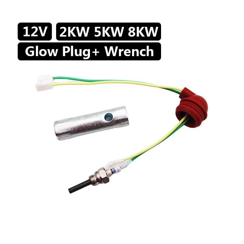 12V/24V 88W-98W Auto LKW Boot Caravan Yacht Parkheizung Keramik-Glühkerzenschlüssel, ähnlich Eberspacher D2/4 / 4S