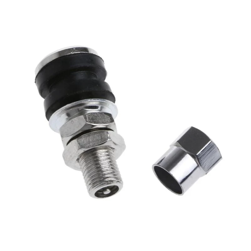 1 Paar Reifen-Rad-Ventil, schlauchlos, kein Schlauch, Vorbau, Motorrad, Auto, Fahrrad, ATV, Fahrrad