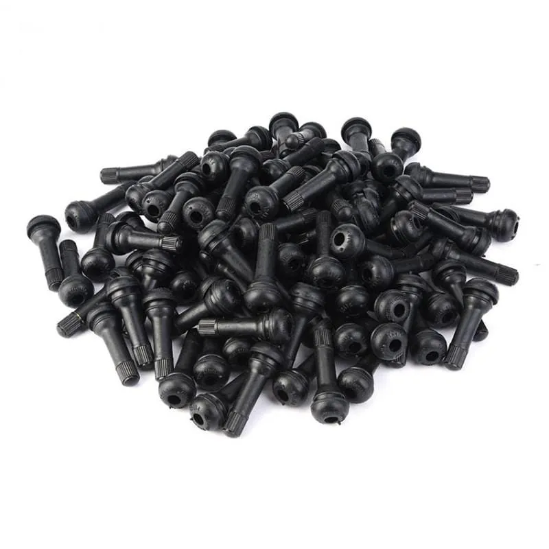 Autoteile TR412, TR413, TR414 Ventilbaugruppe Vakuum-Reifenventil Automobile Black Rubber Valve Legierungsventil Allgemeines Modell