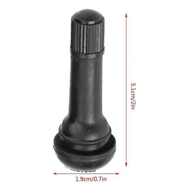Autoteile TR412, TR413, TR414 Ventilbaugruppe Vakuum-Reifenventil Automobile Black Rubber Valve Legierungsventil Allgemeines Modell