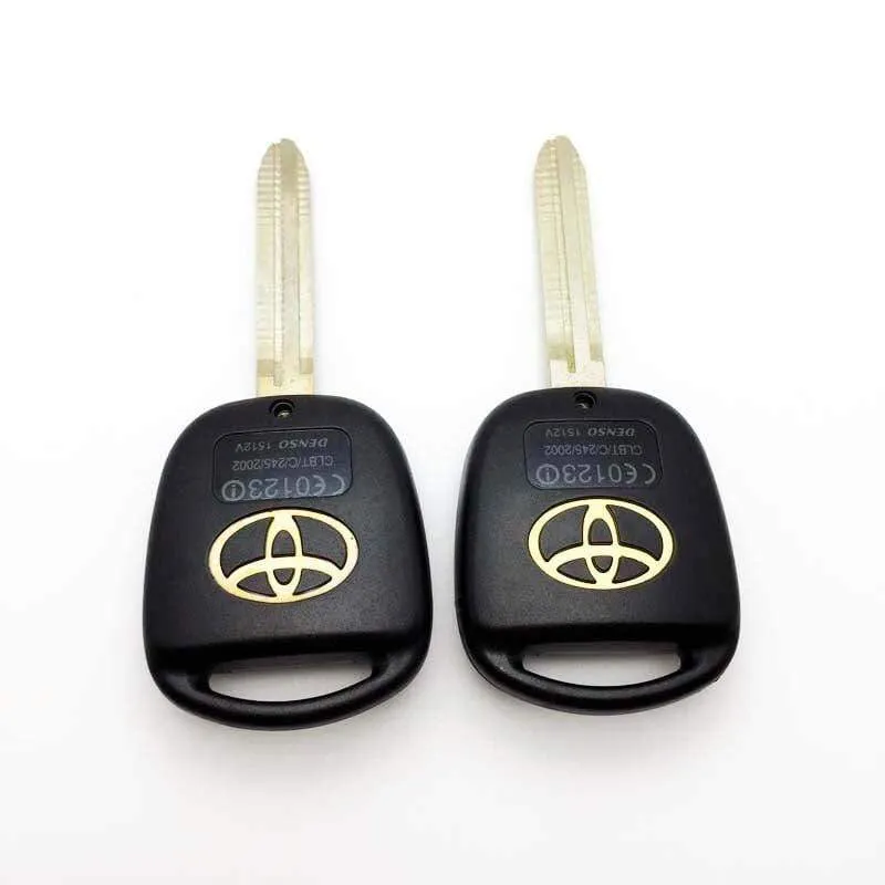 2 3 Tasten Fob Schlüsselgehäuse Fernbedienung Autoschlüssel Shell für Toyota Corolla Land Cruiser YARIS CAMRY RAV4 für Lexus RX300 ES300