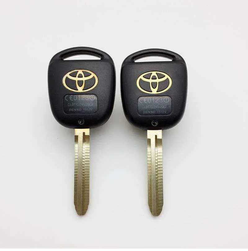 2 3 Tasten Fob Schlüsselgehäuse Fernbedienung Autoschlüssel Shell für Toyota Corolla Land Cruiser YARIS CAMRY RAV4 für Lexus RX300 ES300