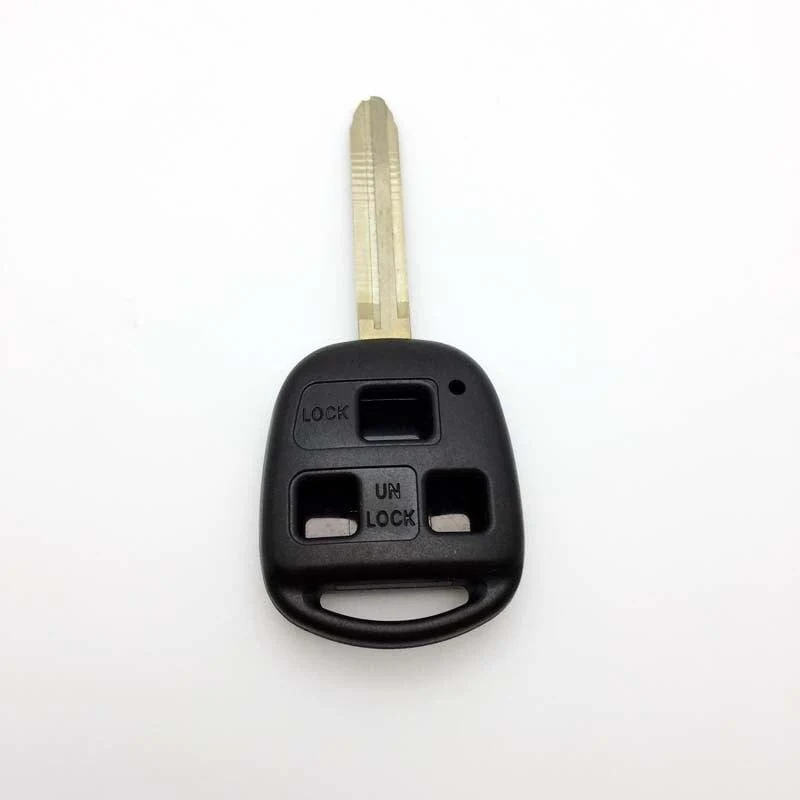 2 3 Tasten Fob Schlüsselgehäuse Fernbedienung Autoschlüssel Shell für Toyota Corolla Land Cruiser YARIS CAMRY RAV4 für Lexus RX300 ES300