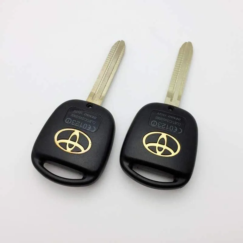 2 3 Tasten Fob Schlüsselgehäuse Fernbedienung Autoschlüssel Shell für Toyota Corolla Land Cruiser YARIS CAMRY RAV4 für Lexus RX300 ES300