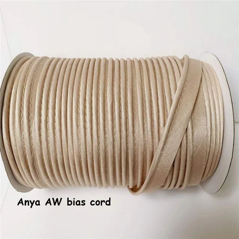 12 mm x 20 Yards/Karte, Satin-Schrägband, Bindeband, handgefertigt von AW, zum Nähen und Beschneiden von DIY-Kleidungsstücken