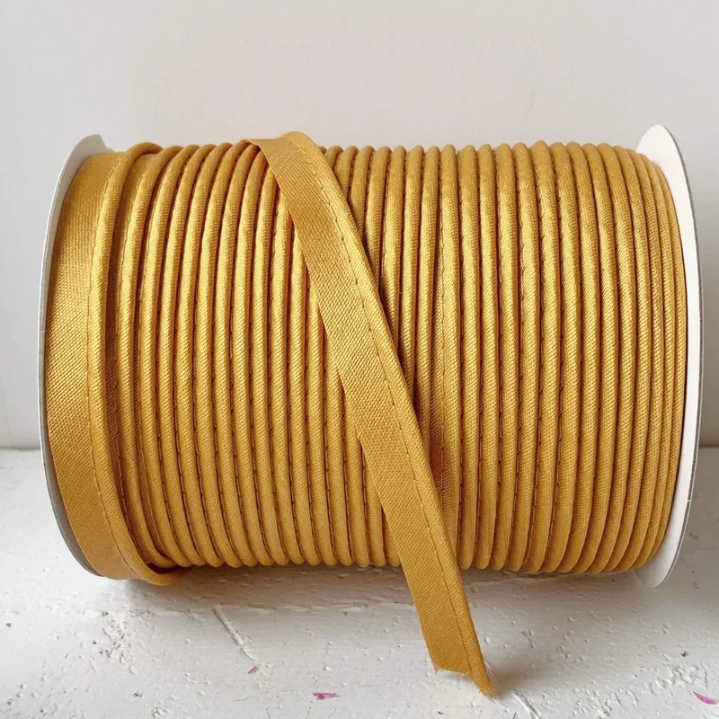 12 mm x 20 Yards/Karte, Satin-Schrägband, Bindeband, handgefertigt von AW, zum Nähen und Beschneiden von DIY-Kleidungsstücken