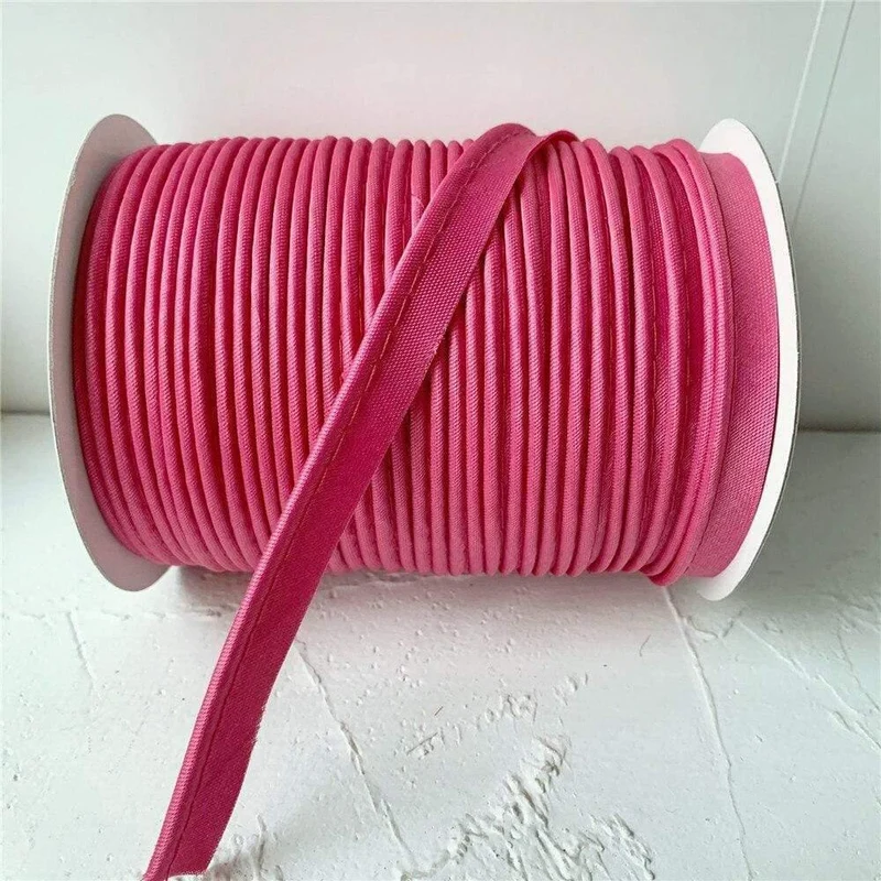 12 mm x 20 Yards/Karte, Satin-Schrägband, Bindeband, handgefertigt von AW, zum Nähen und Beschneiden von DIY-Kleidungsstücken