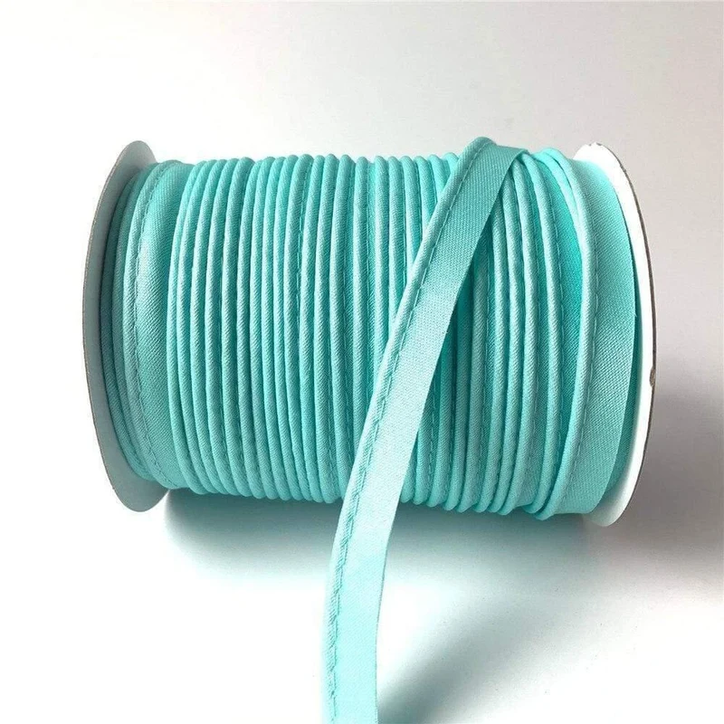 12 mm x 20 Yards/Karte, Satin-Schrägband, Bindeband, handgefertigt von AW, zum Nähen und Beschneiden von DIY-Kleidungsstücken