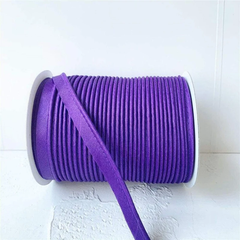 12 mm x 20 Yards/Karte, Satin-Schrägband, Bindeband, handgefertigt von AW, zum Nähen und Beschneiden von DIY-Kleidungsstücken
