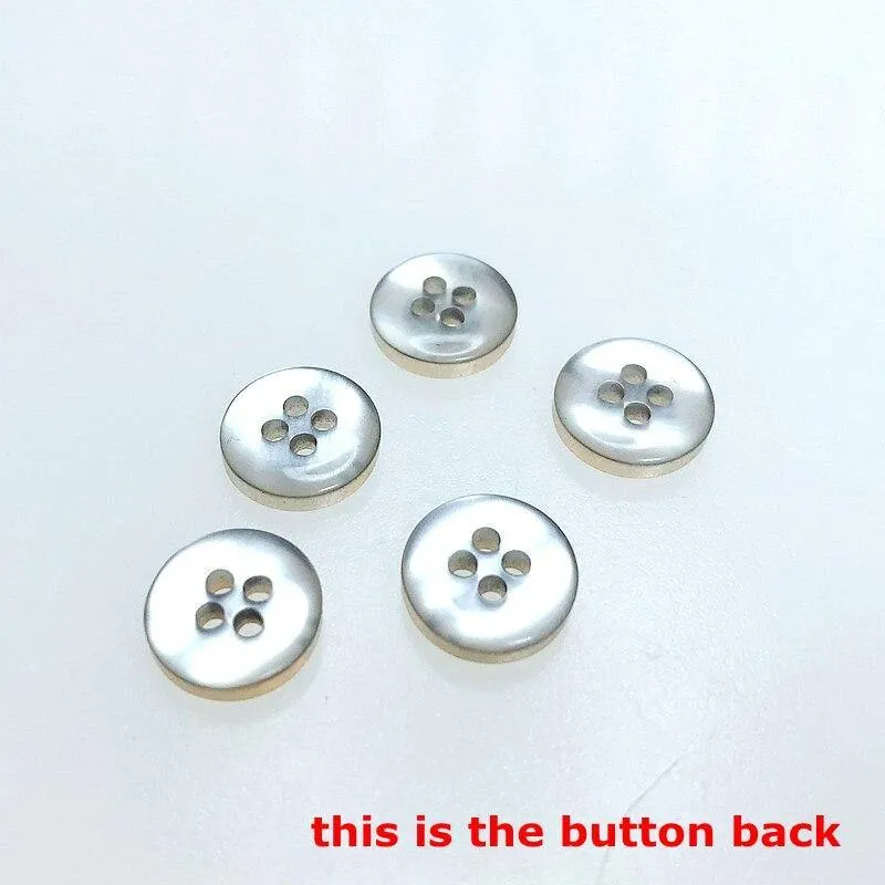 50pcs / 100pcs / 200pcs 11mm 4 Löcher Harzknöpfe Shirt Bekleidung Nähzubehör DIY Crafts
