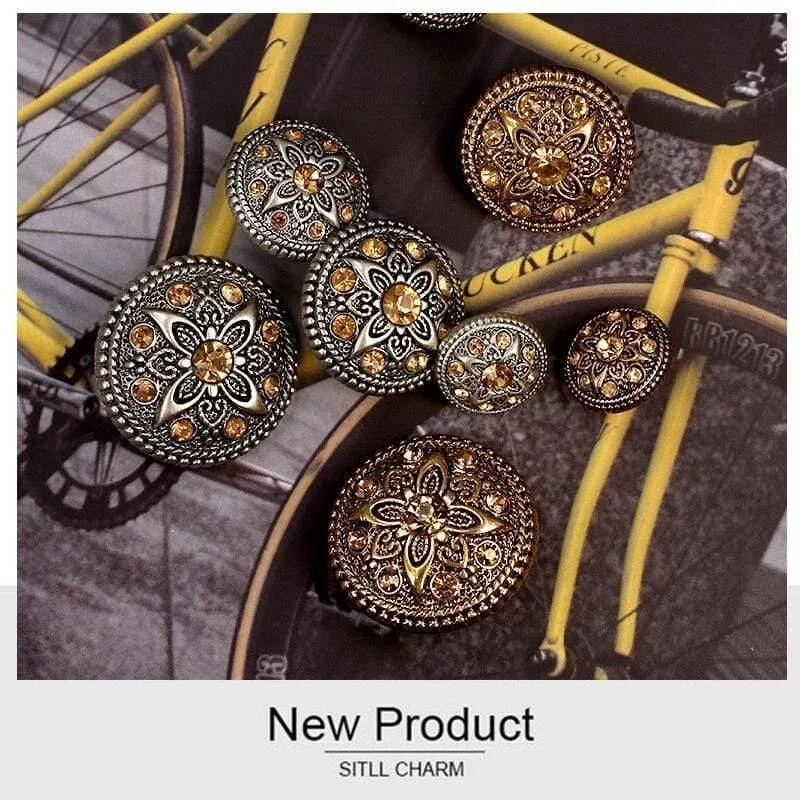 Mode Frauen Knöpfe Für Kleidung Dekorative Kleidung Anzug Rock Mantel Retro Vintage Kunststoff Botones Kleidungsstück Nähen Zubehör