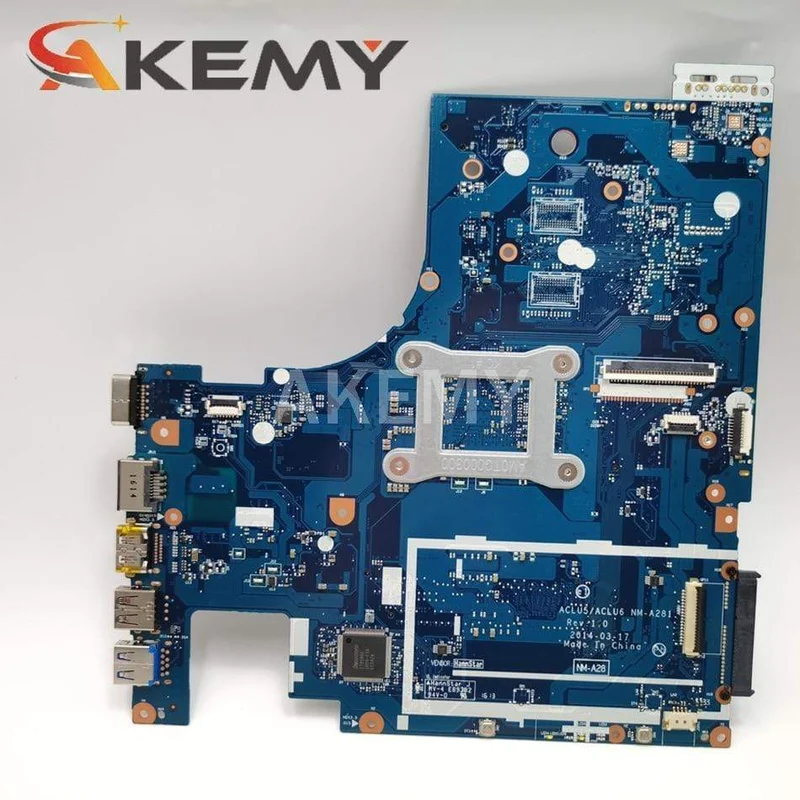 Lenovo G50-45 Laptop-Motherboard ACLU5/ACLU6 NM-A281 mit A8-6410 CPU G50-45 Mainboard-Motherboard 100 % getestet